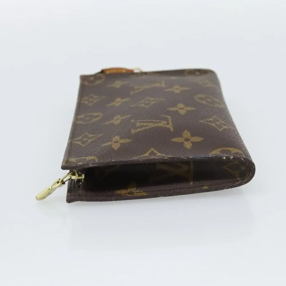 Louis Vuitton Monogram Bucket PM Accessory Pouch Brown